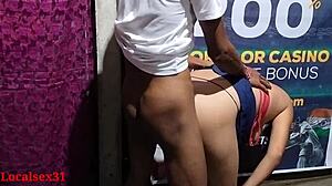 bengali bhabhi gets hardcore fucked doggystyle bent over in home video 😈🍆💦