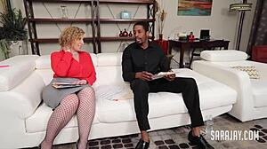 hey, sara jay's nympho mouth and ride on hard cock!