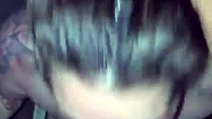 sunburnt latina girlfriend deepthroats black cock sloppy spit facial homemade 😍🍆💦