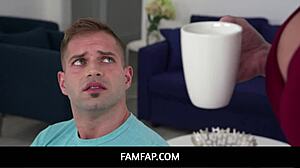 hey famfap fans check dolci's boobies handjob deepthroat action