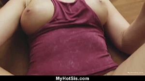 Stepsis Catches Bro Jerking Off! Sucks Dick Instead POV - MyHotSis