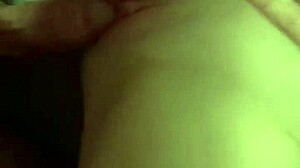 Wife jerks my cock then begs for deep pussy pounding!