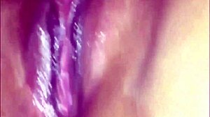 chubby amateur squirts hard in closeup orgasm