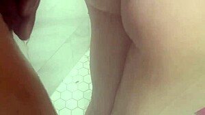 Stepdaughter's truth or dare shower with BBC stepdad leads to wet anal fun