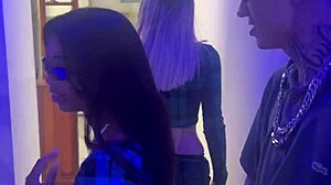 Latina babe discovers cousin's secret pervert side fucking her raw