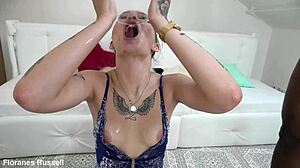 Can teen lady zee handle 4on1 dp gangbang piss and rough monster cock?!