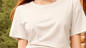 oh girls in underwear cabin woods so fun