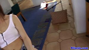 Stunning 18+ Teen Dickrides Classy Old Man POV