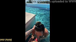 gf gives me that deep public bj right by the infinity pool in costa rica...