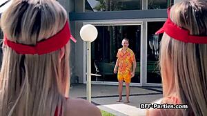 Cpr Training Explodes into Fourway Oral with Bikini Lifeguards