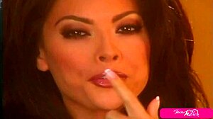 kim chambers joins the orgy bent over taking double anal creampies