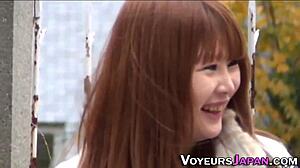 hey, catch this japanese teen's upskirt outdoors?