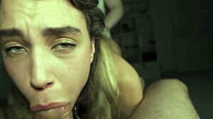 petite teen slut leashed and fucked rough like a fleshlight toy