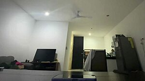 Young latina's big natural tits jiggle during stepbro ass spanking 🍑😈