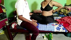 Master ji takes advantage of student for intense cowgirl creampie ride! 🔥😈