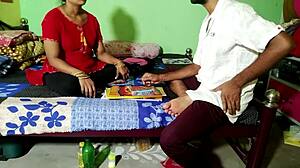 Master ji takes advantage of student for intense cowgirl creampie ride! 🔥😈