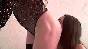 Juicy ass craves deep rimming tongue fuck gaping hole.