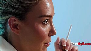 Milf In Wet Dress Faces Intense Interrogation