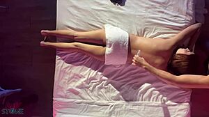 18-year-old colombian masseuse oiled ass fucked on hidden cam