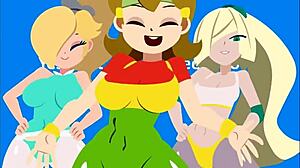 Minus8 hentai lesbians workout in leggings 👙💦