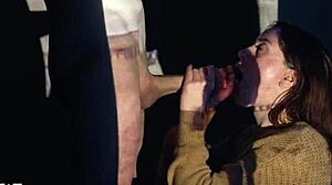 wanna see my little stepsis take double facial cum blast??