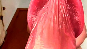 Enormous Stepmom's Boner Caught in Yoga Fitness Domination Handjob