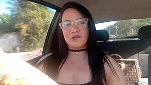 Doctor Fucks Cute Patient In Car During Covid Outdoor Creampie Adventure!