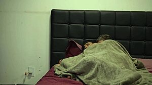 novinha gets filmed fucking friends on blanket by sneaky camera