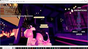 Demon slut begs for monster rough pounding