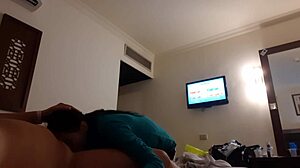 we fucked hard in hotel and i licked her pussy clean