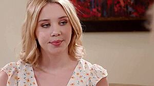 Teen stepdaughter spies bf face-fucking her big-tits stepmom hard