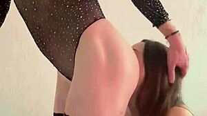 Juicy ass craves deep rimming tongue fuck gaping hole.