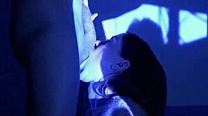 wanna see my little stepsis take double facial cum blast??