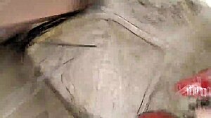 Aimee's Santa Claus cock steals the Christmas close-up fuck show