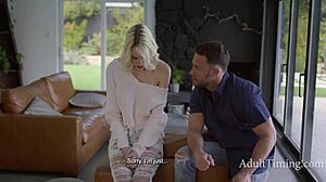 Innocent Blonde Wife's Fertile Betrayal: Pregnant From Secret Hardcore Domination