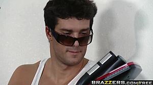 kendra lust's big tits bounce in wild nurse threesome.