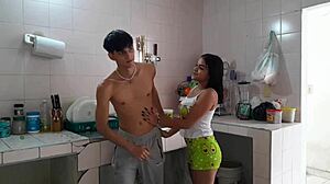 tenant washed dishes so i let him fuck my pussy today