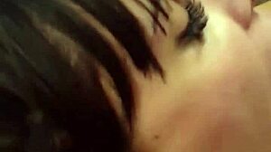 kalena mitrak lets fan watch her take anal then swallow hot cumshot?