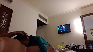 we fucked hard in hotel and i licked her pussy clean