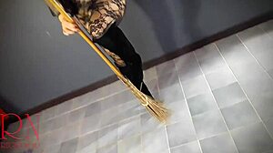 Halloween Witch Regina Noir Black Playboy Bunny Ripped Stockings Backstage