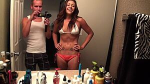 Shae parker boyfriend anal ride doggystyle shaved pussy gaping