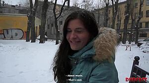 skinny teen refused agent's cock in full casting interview?