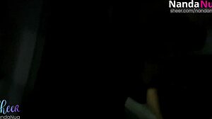 used like a slut on the street by bbc stranger while cuck hubby watches dripping cum on tits