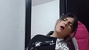 colombian masseuse sneaks in real homemade fuck session