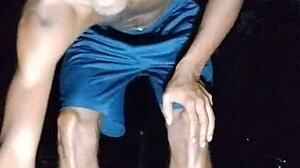 Chilling in the park with sexy skinny brunette vibes 😎🏞️