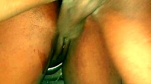 Naughty jezebel rides two fat cocks in threesome cowgirl 😈🍆💦