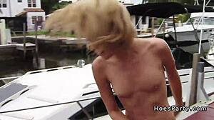 college babes party turns into hardcore blowjob orgy with big cocks