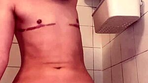 Bouncing hard on my huge dildo till orgasm