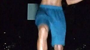 Chilling in the park with sexy skinny brunette vibes 😎🏞️