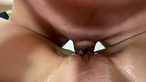 Real Nike Pro Stepmom Fucks Son Without Panties Creampie Close-Up in Pussy POV